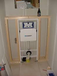 Pose Du Wc Suspendu Renovation D Une Annexe Meuble Wc Suspendu Wc Suspendu Amenagement Wc