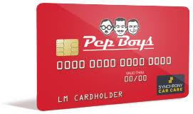 2 net card purchases (purchases minus returns and adjustments) less than $299 made with the synchrony home credit card will earn 2% cash back rewards paid as a statement credit. Pep Boys Credit Card Login Payment Customer Service Proud Money