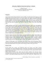 Cara membuat jurnal ilmiah yang baik dan benar elevenia blog. Contoh Abstrak Jurnal Kesehatan Surat R