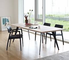 Esstisch Stuhle Holz Metall Beine Skandinavischer Wohnstil Esstisch Modern Esszimmer Mobel Esszimmertisch