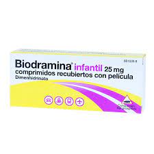 Biodramina Infantil Comprimidos Para Ninos Y Ninas Entre 2 A 12 Anos