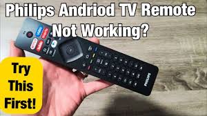 Press down key to select features. Philips Android Tv Remote Not Working Unresponsive Or Slow Response Fixed Youtube