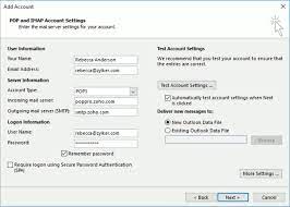 Stay up to date on industry news and trends, product announcements and the latest. Configuring Zoho Mail In Outlook For Windows Pop