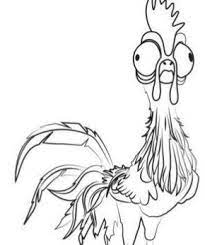 Hei hei provides comic relief as a rooster that always seems to be in the wrong place at the wrong time. Moana Coloring Pages Coloring Pages For Kids And Adults