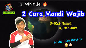 Cara mandi wajib yang betul. 2 Cara Mandi Wajib Mudah Dan Ringkas Youtube
