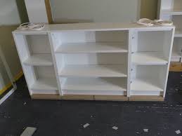 Bookcase glass hinge replacement attachment household furniture hardware. Step 5 Cutting The Billys The Ikea Billy Project