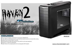 Silverstone has come up with a winner of a chassis, that shows their continuation of thinking outside the box. Buy Silverstone Raven Rv02b Ew Usb3 0 Matte Black Atx Full Tower Computer Case With Window Side Panel With 2x Usb3 0 Ports At Evetech Co Za