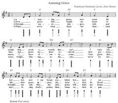 Amazing Grace Piano Sheet Music with Chords and Notes