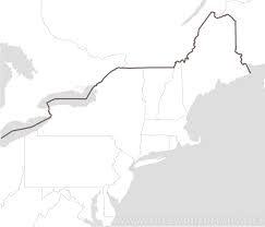 Download and print free united states outline, with states labeled or unlabeled. Free Printable Maps Of The Northeastern Us