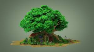 And if you desired this to this tree house is a basic one. Cartoon Tree House 3d Model Obj Fbx Ma Mb Mtl Tga 2 Cartoon Trees House 3d Model Model Tree