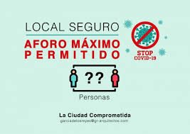 El máximo teórico de aforo con 40 m2 serían 10 personas (4 vendedores + 6 clientes). Cumple Tu Local El Aforo Covid 19