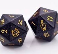 Cat Dice-DnD D and D Dice-Cat Butt D20 Dice-Gemstone Dice-Kitty Butts Fun  Dice-Funny Butt Gifts for Cat Lovers-D20 Dice-DnD Gift