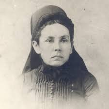 This 1890 photo of Jennie Pocahontas Ross Murrell (1838-1909) was taken 20  years after her marriage to John Dobbins Murrell. Jennie was a niece of  Cherokee Nation Principal Chief John Ross; John