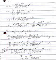 Numerical methods for differential equations: Computation Question Regarding A Power Series Solution To Differential Equation Mathematics Stack Exchange