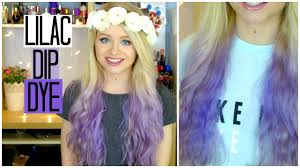 While dip dye isn't getting a revival any time soon, there's no shame in looking back on the best celebrity hair looks of an era gone by. My Hair Journey Dip Dyeing My Hair Lilac Sophdoesnails Youtube