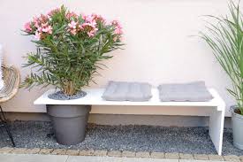 Gabionen kommen in der landschaftsarchitektur häufig zum einsatz. Diy Gartenbank Mit Integriertem Blumentopf Selber Bauen Anleitung