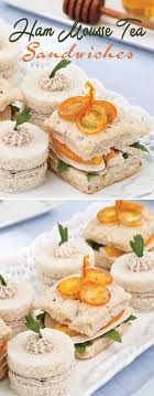 Ham Mousse Tea Sandwiches Tea Sandwiches Tea Party Sandwiches Tea Party Food