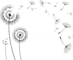 Vector Illustration Dandelion Flower Premium Vector Premium Vector Freepik Vector Pattern Flower Floral Dandelion Flower Dandelion Vector Illustration