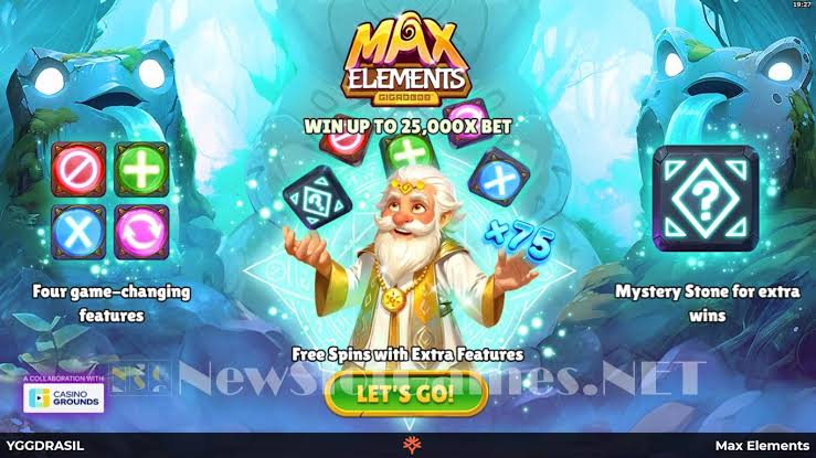 Max Elements Slot Review & Demo by Yggdrasil - Play Free Online