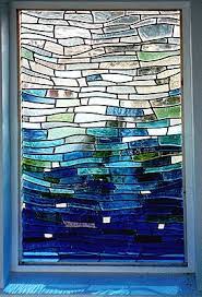 Contemporary stained glass bathroom window winter garden fl. Stained Glass Or Modern With This Modern Stained Glass Window Design I Can Have Both Thin Modern Stained Glass Stained Glass Patterns Stained Glass Panels