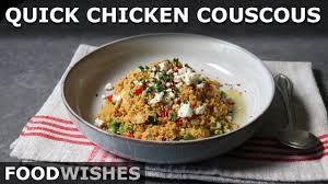 Chef john started his culinary career by enrolling at paul smith's college, new york. Quick Chicken Couscous Micropasta Chicken Food Wishes Youtube