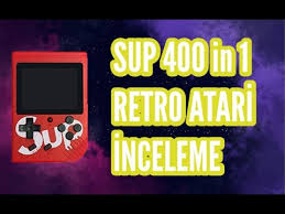 Sup 400 In 1 Retro Atari Oyun Konsolu 2 Kisilik Nasil Oynanir Detayli Inceleme Youtube