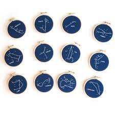 Zodiac Constellation Cross Stitch Patterns Craftsy Modern Cross Stitch Patterns Cross Stitch Cross Stitching