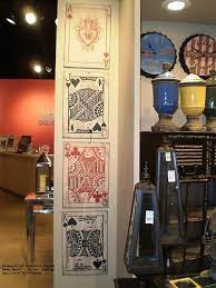 Set Of 4 Large Playing Card Wall Decor Perfect For Your Man Cave Or Gameroom Decor Game Room Wall Art Wall Decor