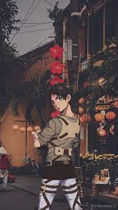 Eren Jaeger Wallpaper Animasi Lukisan Jepang Gambar Lucu