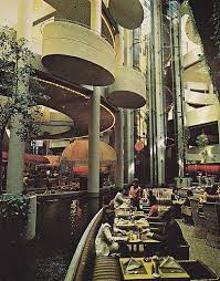 Bonaventure Hotel Interior View Architecture Retro Interior Design Hotel Interior