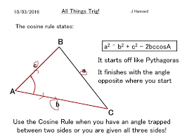 Solution we are given two angles and one side and so the sine rule can be used. Ocr Fsmq Additional Mathematics Old Spec Lesson 21 Sine Cosine Rule And Area Of A Triangle Youtube