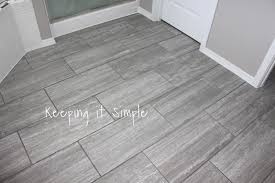 Tips On How To Install Tile Flooring In A Bathroom With Ridgemont Silver Tiles Keeping It Simple Bathroom Flooring Small Bathroom Tiles Stylish Bathroom