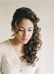 We've given you hairstyle options for both below. 45 Charming Bride S Wedding Hairstyles For Naturally Curly Hair Weddingomania