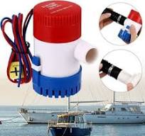 Shoreline Marine Portable Manual Bilge Pump, 800 GPH, 12V