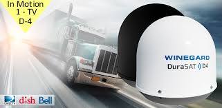 Here are the best portable satellite dishes for rv (aug 2021 update): In Motion Satellite Tv System For Semi Big Trucks And Rv Winegard D4 And T4
