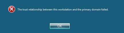 Vmware Revert From Snapshot Error Trust Relationship Between Workstation And Domain Failed