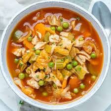 Chicken Cabbage Soup Chicken And Cabbage Vegetable Soup With Chicken Baked Teriyaki Salmon