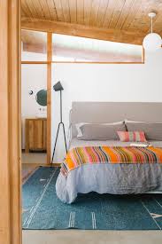 Premium natural european flax fiber washed linen sheets. Photo 1 Of 441 In Bedroom Concrete Photos From Before After A Bill Mack Midcentury Gem Gets A Gorgeous Remodel In Three Months Flat Dwell