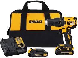 Dewalt Dcd777c2 20v Max Lithium Ion Brushless Compact Drill Driver Cordless Drill Reviews Compact Drill Drill Driver