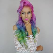 Instagrin Bright Hair Colors Multicolored Hair Pretty Hair Color