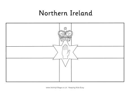 Northern ireland northern ireland coloring page united kingdom coloring page irish flag coloring page. Northern Ireland Flag Colouring Page Flag Coloring Pages Ireland Flag Flag Template