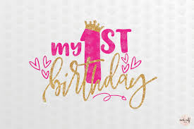 Free Free First Birthday Svg 432 SVG PNG EPS DXF File