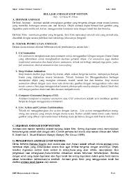 Pdf Mapel Animasi 2 Dimensi Semester 2 Kelas Ximm Belajar Animasi Stop Motion Antok Gering Academia Edu