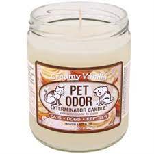 Sandlewood candle features a hippie label with peace signs and a 70s design. Pet Odor Exterminator Candle Creamy Vanilla Jar 13 Oz Walmart Com Walmart Com