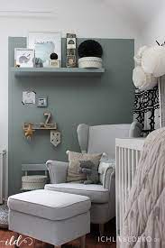 Dazu gehört neben dem babybett mit gitterstangen auch. Trendfarbe Salbeigrun Im Babyzimmer Jetzt Kommt Farbe An Die Wand Ich Liebe Deko