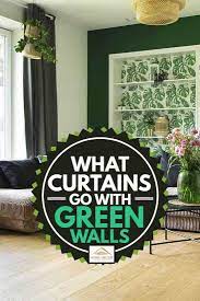 Curtains for warm green walls. What Curtains Go With Green Walls Home Decor Bliss