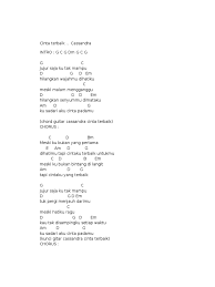 Lirik lagu menghitung hari 2 anda. Chord Lagu Menghitung Hari