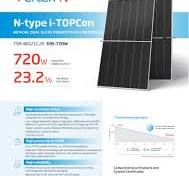 Cheap Sale Trina Solar Panel 715w 720w N Type Bifacial Solar Photovoltaic  Panels for Home