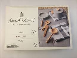 No ratings or reviews yet. Hearth Hand With Magnolia Wooden Toy Kitchen Cook Play Set 8 Pc Farmhouse For Sale Online Ebay