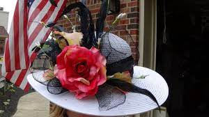 Diy Kentucky Derby Hat Derby Hats Diy Derby Hats Diy Ideas Diy Kentucky Derby Hat